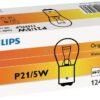 Bombilla Convencional redonda P21/5W 12V 21W/5W BAY15d blanco Philips