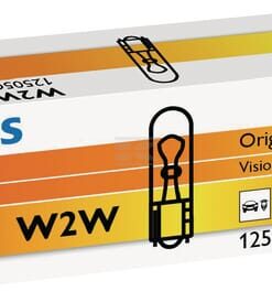 Bombilla Convencional W2W 12V 2W W2x4.6d Philips