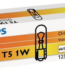 Bombilla Convencional WBT5 12V 1W W2x4.6d Philips