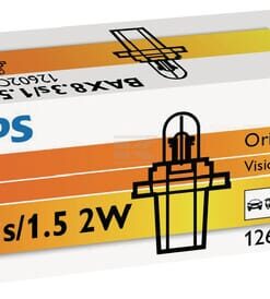 Bombilla Convencional 12V 2W BAX8.3s Philips