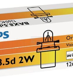 Bombilla Convencional 12V 2W B8.5d Philips