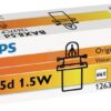 Bombilla Convencional 12V 1.5W B8.5d Philips 2 Bombilla Convencional 12V 1.5W B8.5d Philips