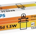 Bombilla Convencional 12V 1.5W B8.5d Philips
