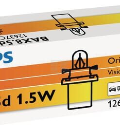 Bombilla Convencional 12V 1.5W B8.5d Philips