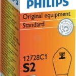 Bombilla Halógena S2 12V BA20d Philips