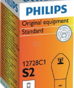 Bombilla Halógena S2 12V BA20d Philips