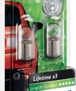 Bombilla Convencional tubular R5W 12V 5W BA15s blanco Philips
