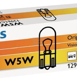 Bombilla Convencional W5W 12V 5W W2.1x9.5d Philips