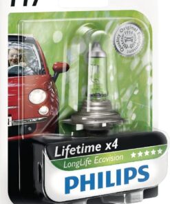 Bombilla Halógena tubular H7 12V 55W PX26d blanco Philips