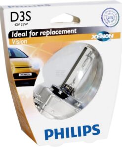 Juego de bombillas Xenon D3S 42V 35W PK32d-5 blanco Philips