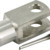 Cabeza horquilla M10x1,25 RVS