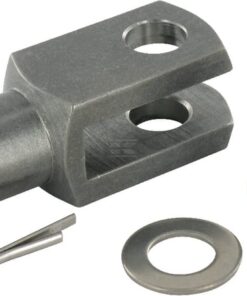 Cabeza horquilla M16x1,5 RVS