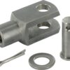 Horquilla hembra M16 RVS inox.