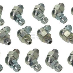 Boquilla de engrase cuadrada 1/4" UNF 45°