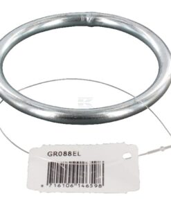 Anillo soldado 8 x 80 mm cincado