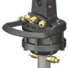 Rotador hidráulico 10kN, eje 39,5mm orificio montaje 20mm