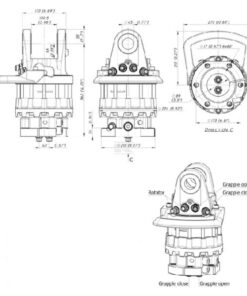 Rotor 120 kN brida 6x17 mm