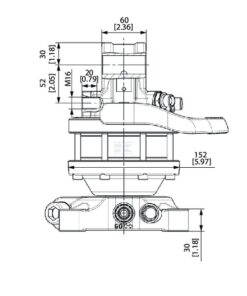 Rotor 30 kN brida 4x17 mm VK