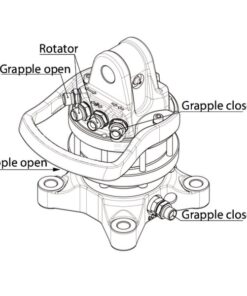 Rotor 30 kN brida 4x17 mm VK