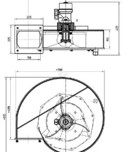 Disp. llen. 8 pulg. Power Fill