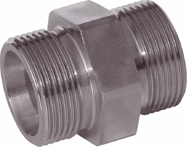 Acoplamiento recto 22L acero inox. 1 Acoplamiento recto 22L acero inox.