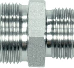 Acoplamiento recto 8L x 6L acero inox.