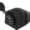 Transformad. USB 12/24V empot.