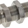Racor pasamuros 12L acero inox. 5 Racor pasamuros 12L acero inox.