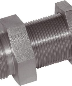 Racor de paso recto 12 Racor tabique 42L