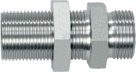 Racor pasamuros 16S acero inox. 1 Racor pasamuros 16S acero inox.