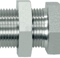 Racor pasamuros 30S acero inox.