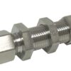Unión doble para tabique en inox. 12L