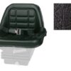 Asiento de PVC, negro, sin suspensión, GT50 Cobo