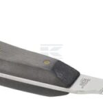 Cuchillo para cascos de filo único a la izquierda, danés