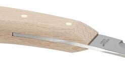 Cuchillo para cascos de doble filo