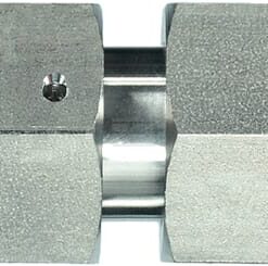 Rótula recta 10L x 15L acero inox.