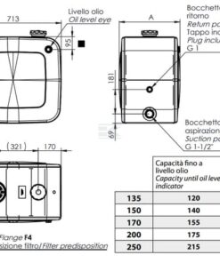 Depósito 200L 640x710