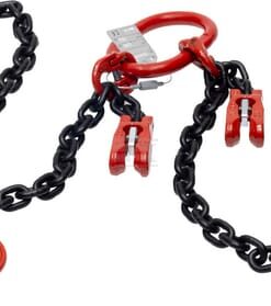 Suspensión de cadena 2 patas, 2m, 10mm