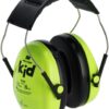 Orejeras para niños 27dB, verde neón
