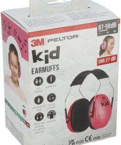 Orejeras para niños 27dB, rosa