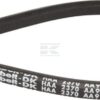 Correa trapezoidal doble
