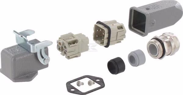 Comp. set conec. inst. aco. 4P 1 Comp. set conec. inst. aco. 4P