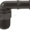 Boquilla de manguera 1/2" macho NPT x 1/2" 90°