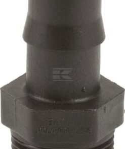 Boquilla de manguera 3/4" macho NPT x 3/4"