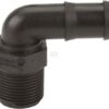 Boquilla de manguera 3/4" macho NPT x 3/4" 90° 3 Boquilla de manguera 3/4" macho NPT x 3/4" 90°