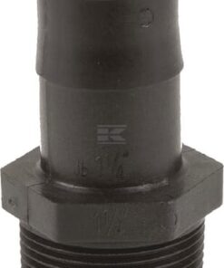 Boquilla de manguera 1 1/4" macho NPT x 1 1/4"