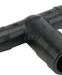Conector de manguera en T 3/4"x1"x3/4"
