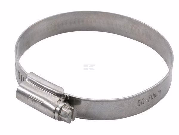 Abrazadera sin fin, 110-130 mm, acero inox. A2