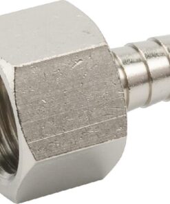 Empalme para mangueras y rosca hembra, 10 mm x 1/2"