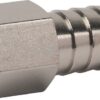 Empalme para mangueras y rosca hembra, 12 mm x 1/4"